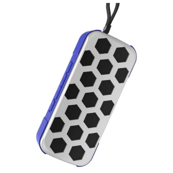 Portable bluetooth speaker blue