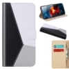 Patchwork wallet case cover for iphone 7 8 SE 2020 black