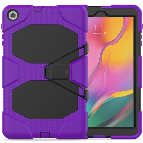 Samsung Tab A 10.1" 2019 full cover heavy duty case purple