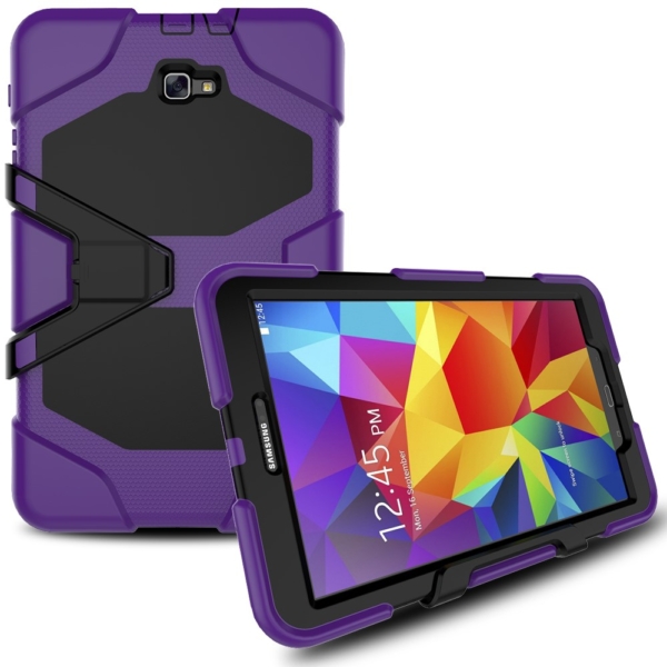 Samsung Tab A6 10.1" 2016 heavy duty case cover purple