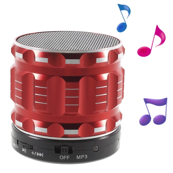 mini bluetooth speaker red