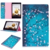 Wallet Stand Protective Tablet Case for Amazon Fire HD 10 (2015) (2017) - flowers
