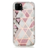 decoratve back cover for huawei Y5P pink marble