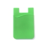 stick on card holder for phones green